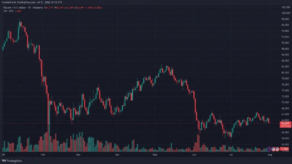 Bitcoin Traders Lose $100M as BTC Drops $3K in 12 Hours