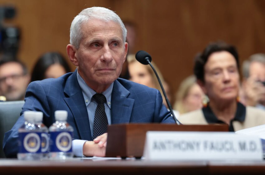 Dr. Fauci, the Lockdown Czar, just won’t go away