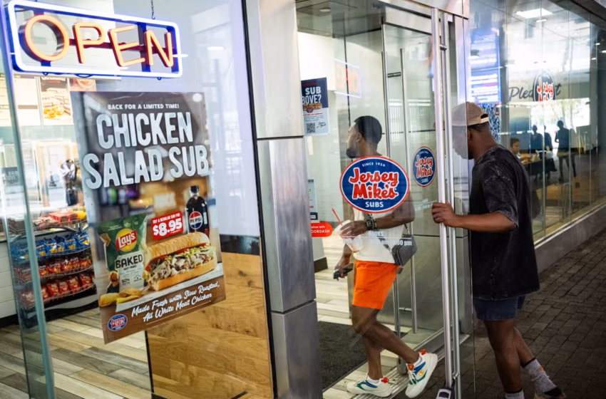 How Blackstone Put Jersey Mike’s on a Fast Track to This Week’s IPO