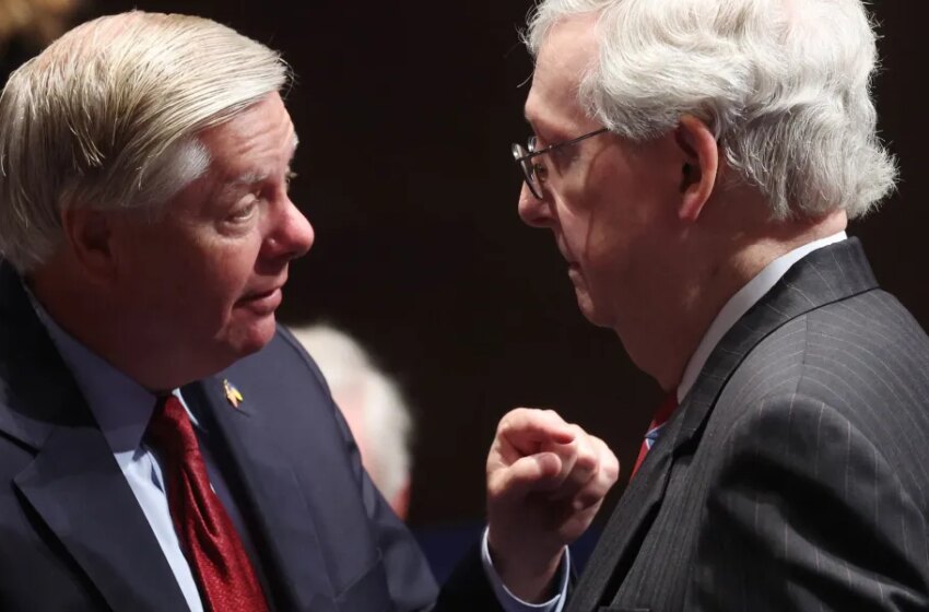  Mitch McConnell’s absence complicates Trump’s defense spending push amid Iran war