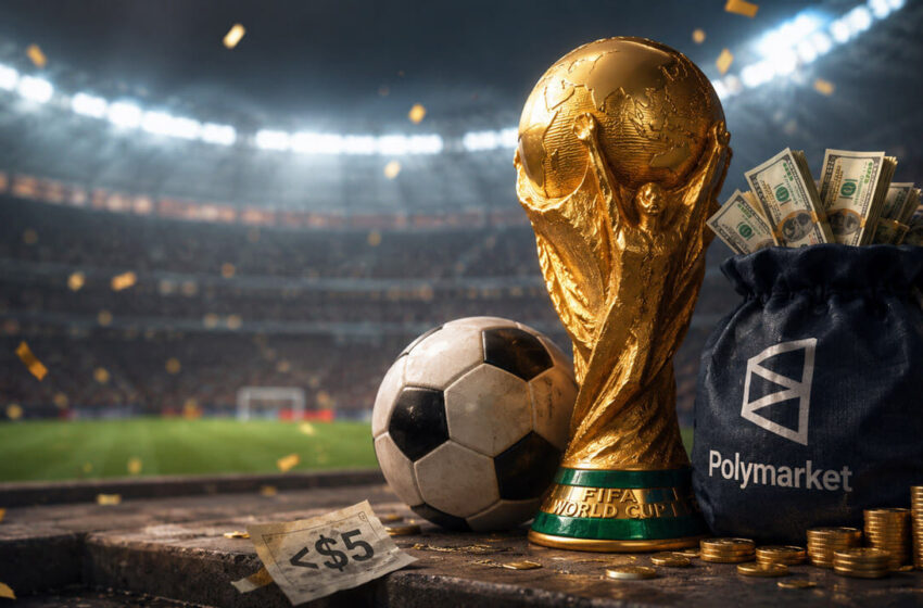  Most world cup traders won less than $5 on Polymarket while FIVE wallets walked away with millions