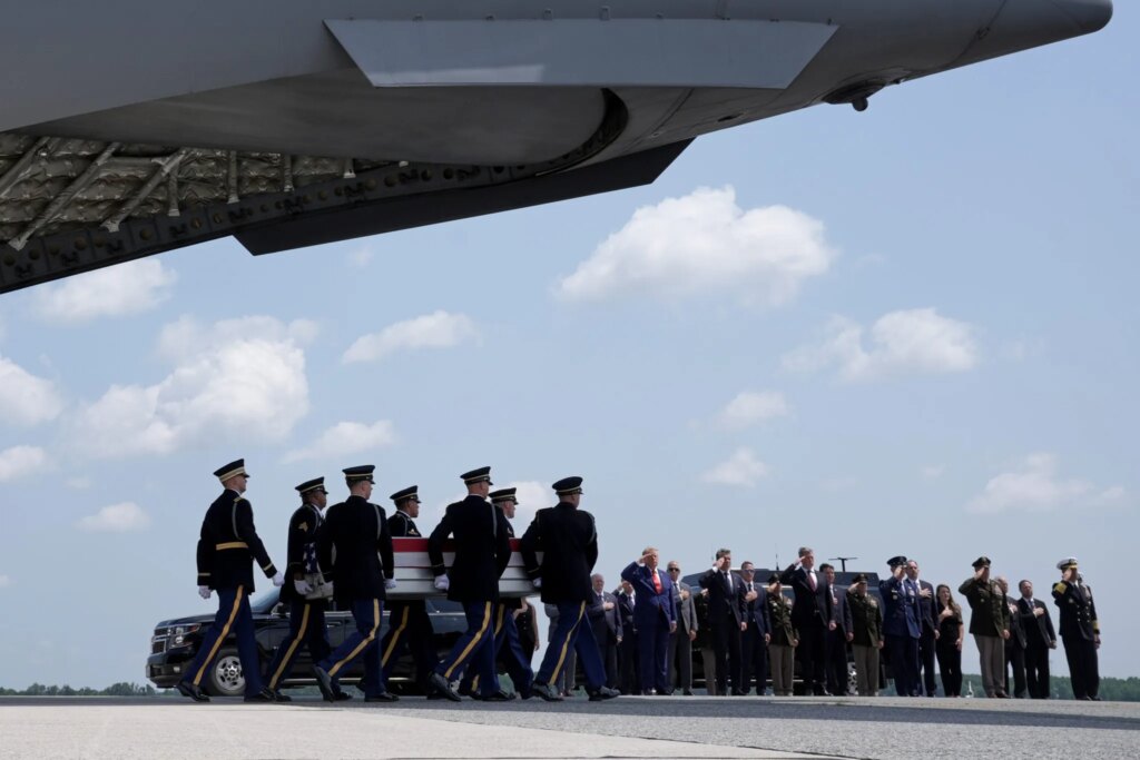 U.S. troops killed recently were moved from the Iran war death toll to 'overseas operations'