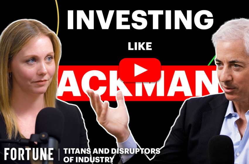 Bill Ackman's next big bet is convincing Americans to fall back in love with capitalism