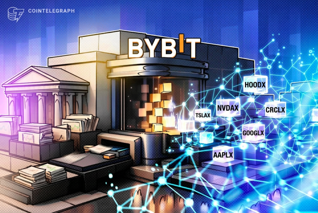 Bybit adds tokenized Nvidia, Apple, Tesla stocks as loan collateral
