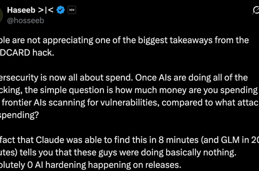 Dragonfly's Haseeb Qureshi Says $2 AI Audit Could Have Caught Coldcard Flaw