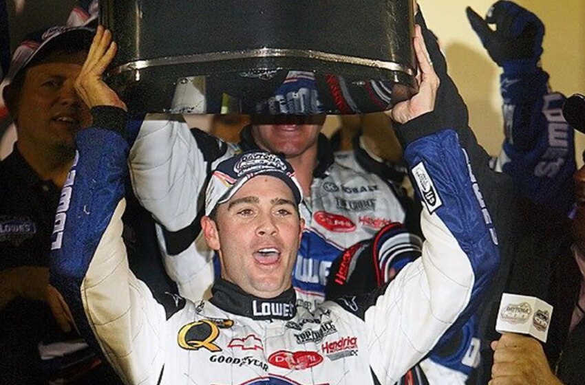  Jimmie Johnson credits his multimillion-dollar success to shining his shoes and arriving early