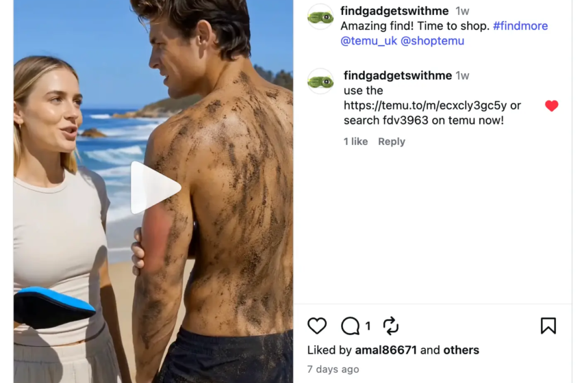 Temu spent $962 million on ads financing fake creators on Facebook and Instagram, research claims