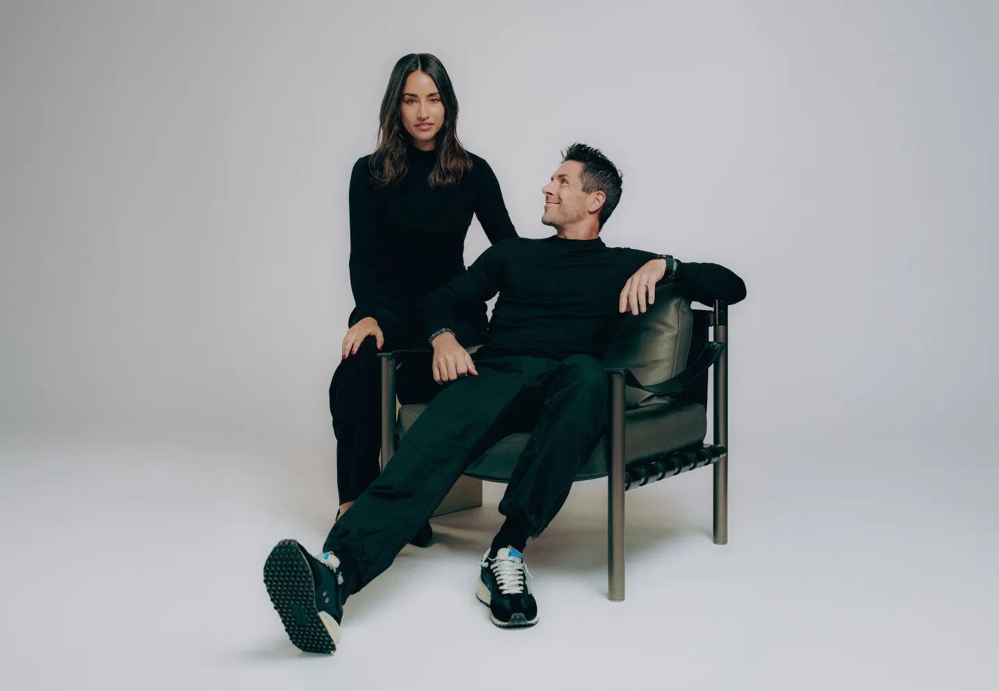 Matteo Franceschetti (seated) and Alexandra Zatarain