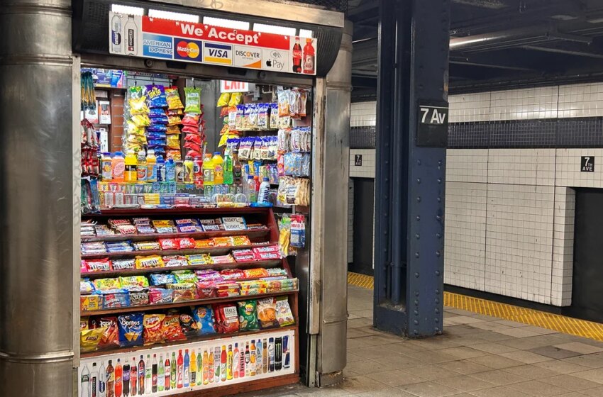 These automated vending machines are moving into NYC’s subway newsstands