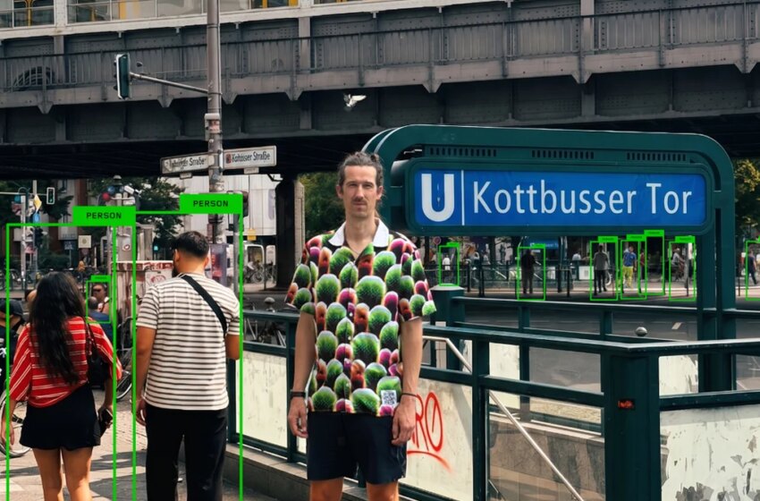  This shirt is like an AI invisibility cloak