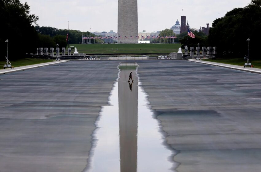 Trump blasts Pirro after she admitted Reflecting Pool damage was caused by botched installation