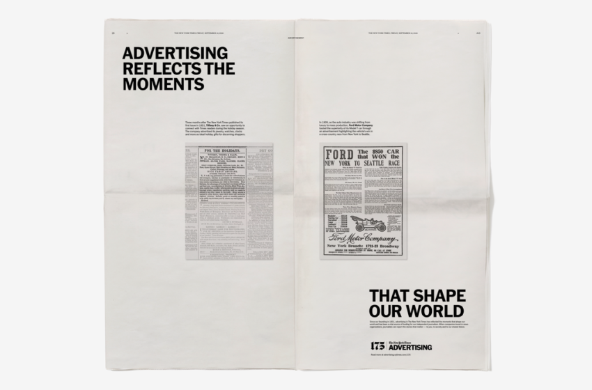 7 ads that define ‘The New York Times’