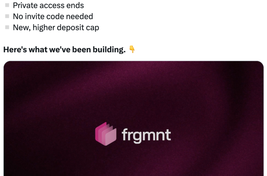 Anchorage Digital Brings Frgmnt’s fUSD to Institutions