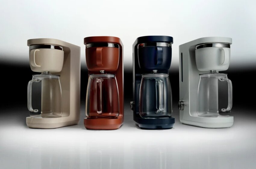 Caraway’s $495 coffee maker is designed to keep plastic out of your morning cup of joe