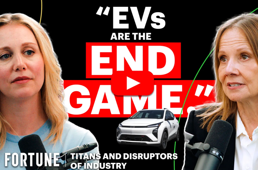 GM CEO Mary Barra is unfazed by the electric slowdown: 'We still think EVs are the end game'
