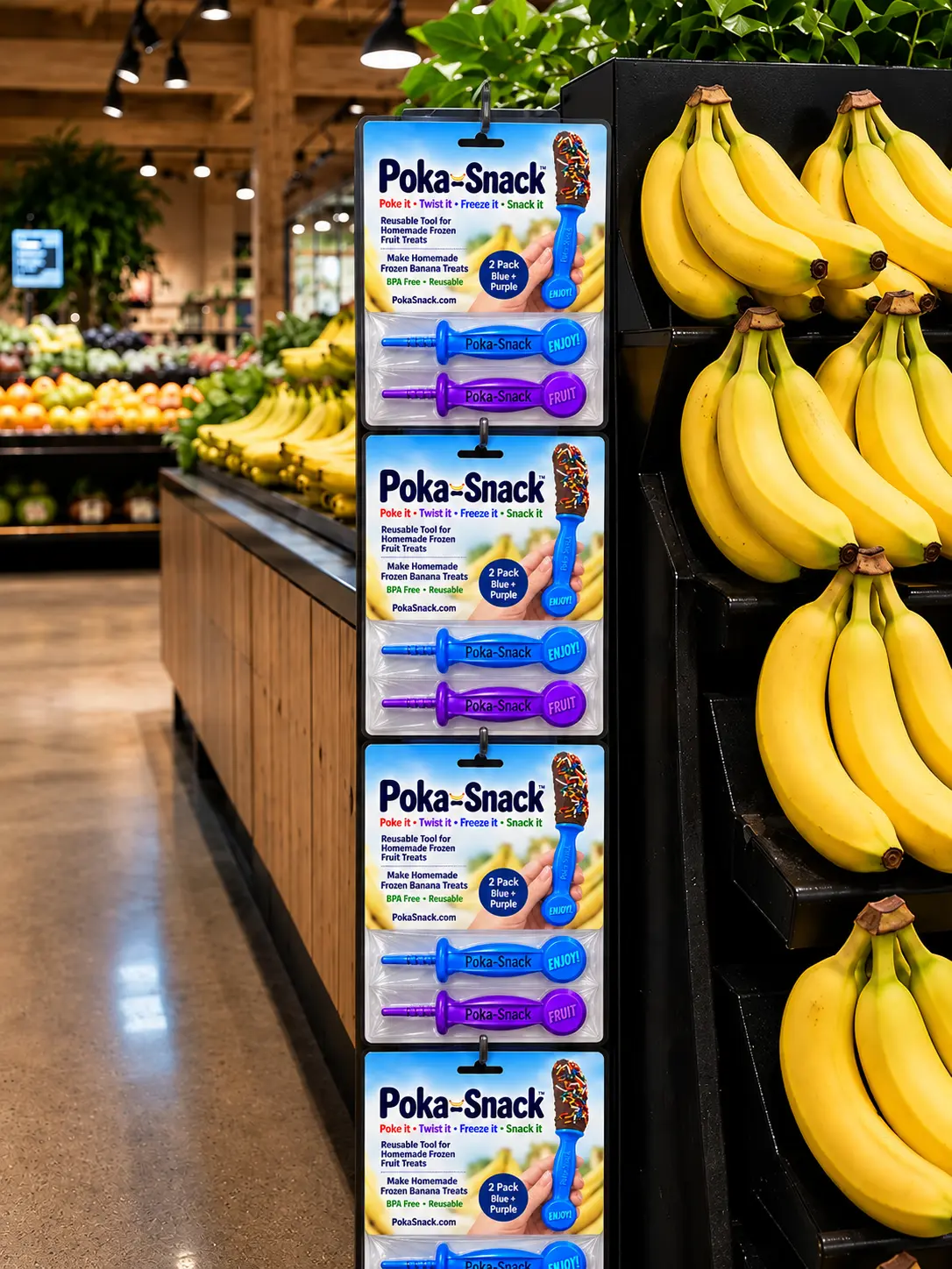 An AI-generated Poka Snack concept rendering shared with Fortune.
