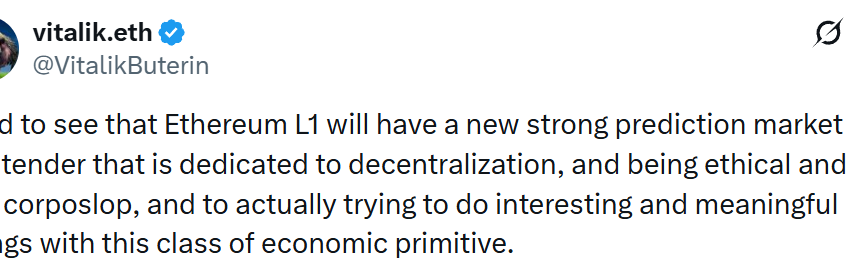 Prediction Market Trueo Moves From Base to Ethereum