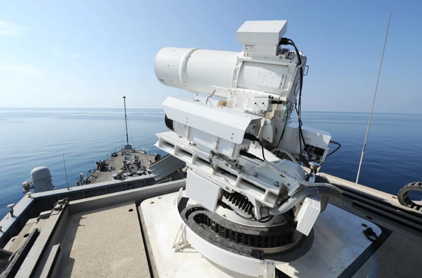 The Navy’s push for shipboard laser weapons just got a new entrant